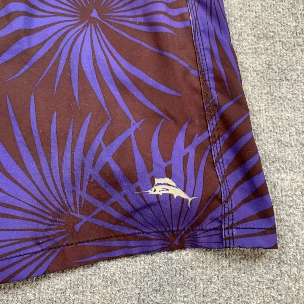 Tommy Bahama Board Shorts‎ Mens 34 Naples Palm Print Swim Beach Recreational